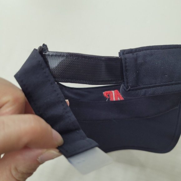 Under Armour Hat Womens OS Visor Blue Style 1295137 AP Logo Golf Tennis - Picture 9 of 10